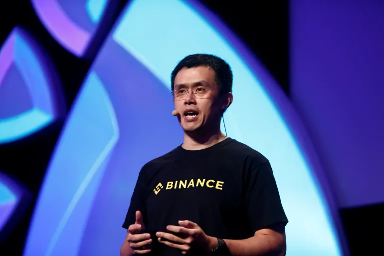 Former Binance CEO Changpeng Zhao's Image